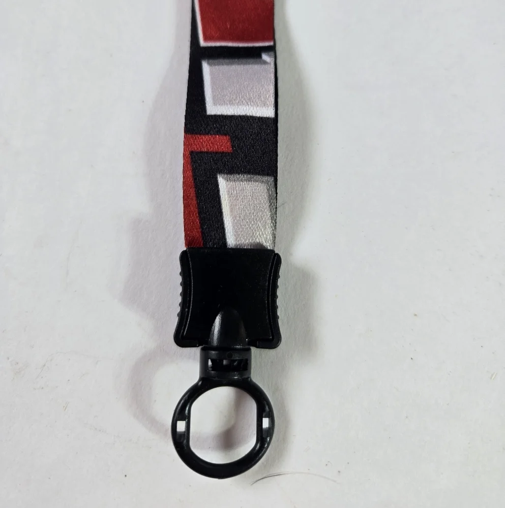 Red and Black Lanyard Case Brand